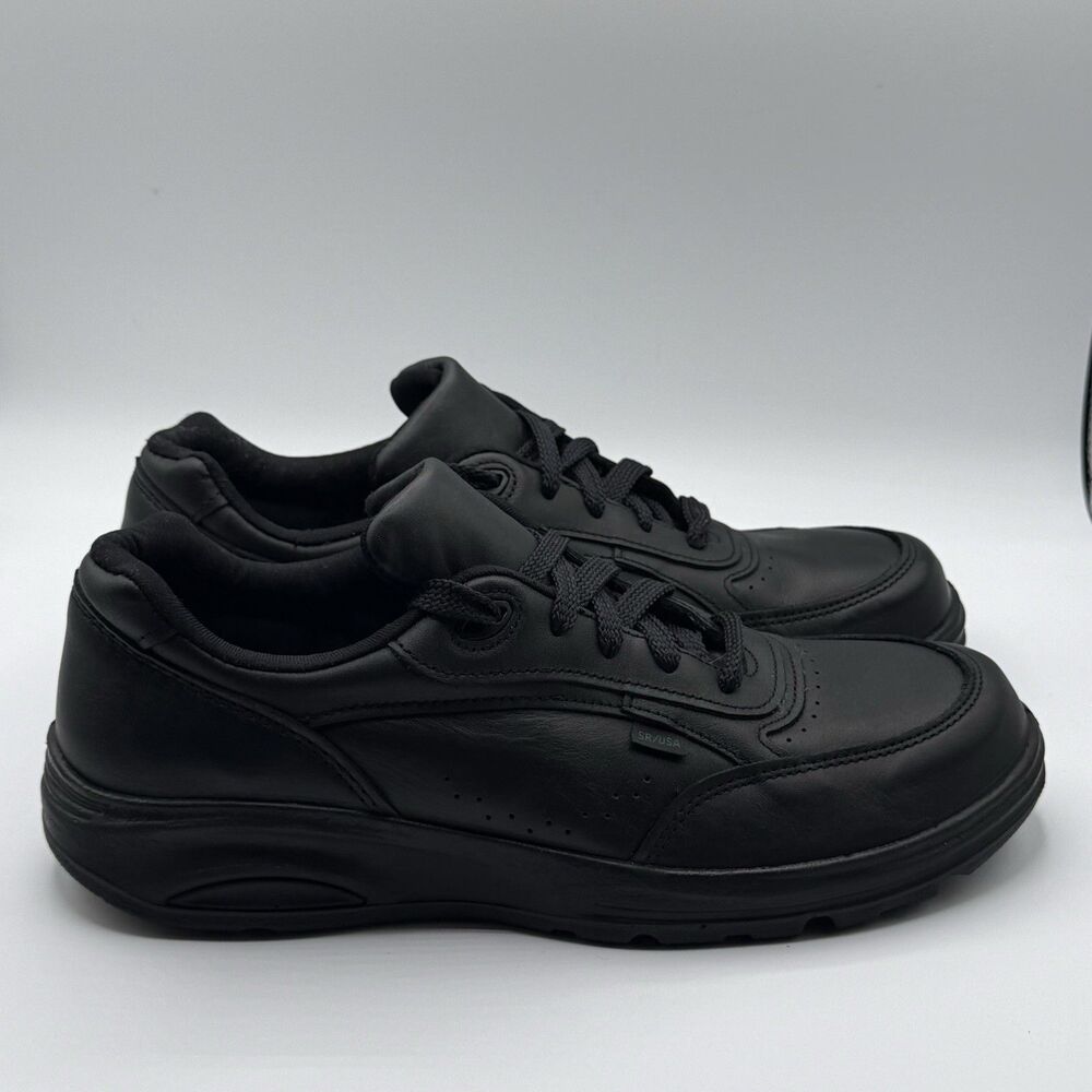 New Balance 706 V2 Postal Shoes Womens 11 2A Narrow Black Leather Walking